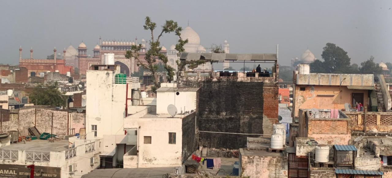Hotel India Inn Walking Distance From Taj Mahal-- Rooftop Taj Mahal View Agra  Εξωτερικό φωτογραφία