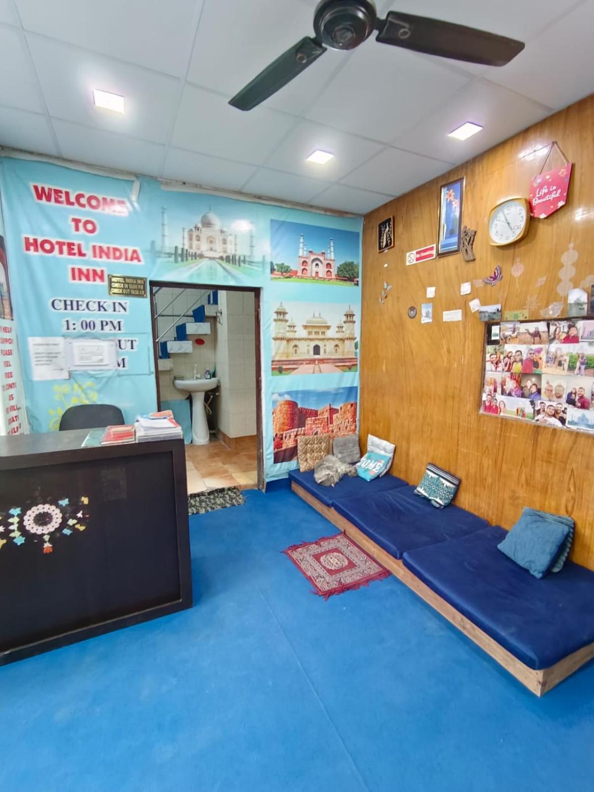 Hotel India Inn Walking Distance From Taj Mahal-- Rooftop Taj Mahal View Agra  Εξωτερικό φωτογραφία